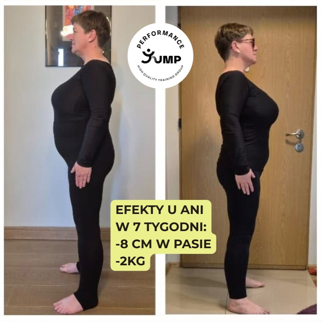 Metamorfoza Ani: minus 8 cm w pasie i minus 2 kg w 7 tygodni.
