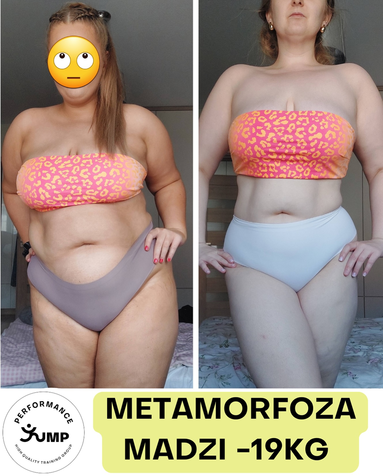 Metamorfoza Magdy: zdjęcie przed i po, minus 19 kilogramów