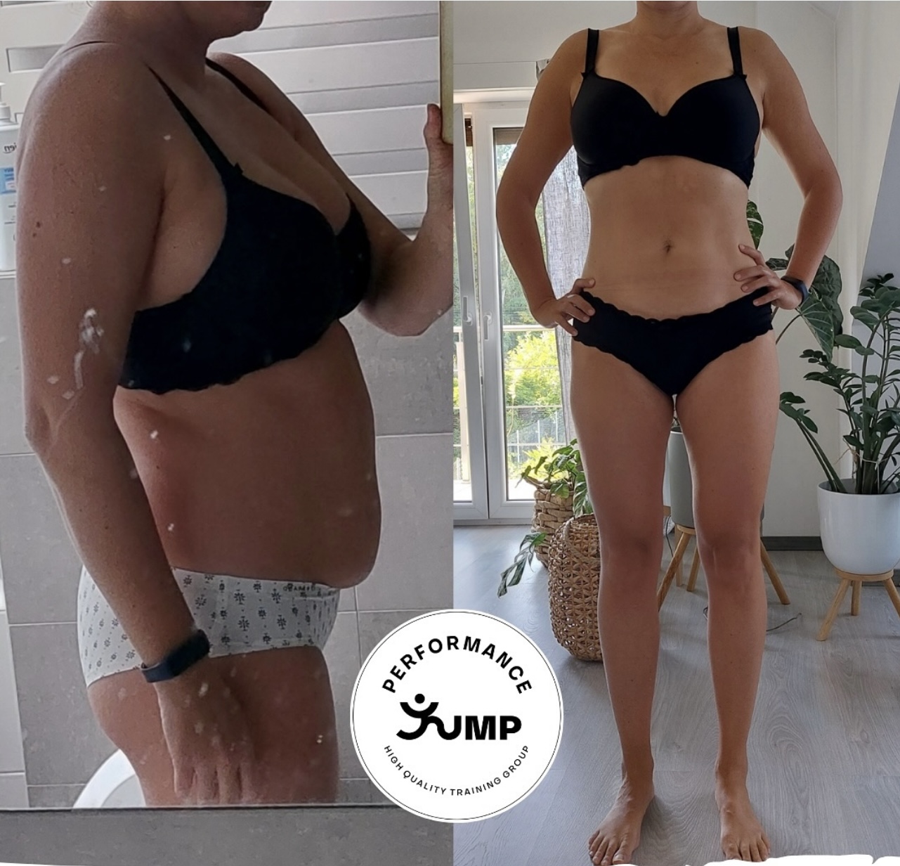 Ania — zdjęcie przed i po, minus 9 kilogramów